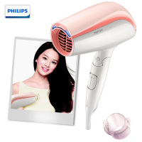 飞利浦（Philips）电吹风机BHC200吹风筒1600W功率 六档风速可调