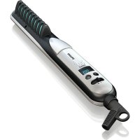 飞利浦（Philips） 美发器 造型器 HP8297/00 陶瓷涂层夹板直发器 负离子电夹板 养护美发造型器 干发适用