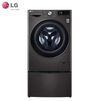 LG AI智慧变频蒸汽PLUS除皱13.2KG洗烘一体 滚筒波轮二合一母婴洗衣机 耀岩黑FQ13BVW