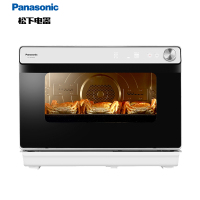 松下（Panasonic）蒸烤箱 NU-JK200W 30L 家用台式二合一电烤箱 智能多功能 发酵烘焙一体机 自动清洁