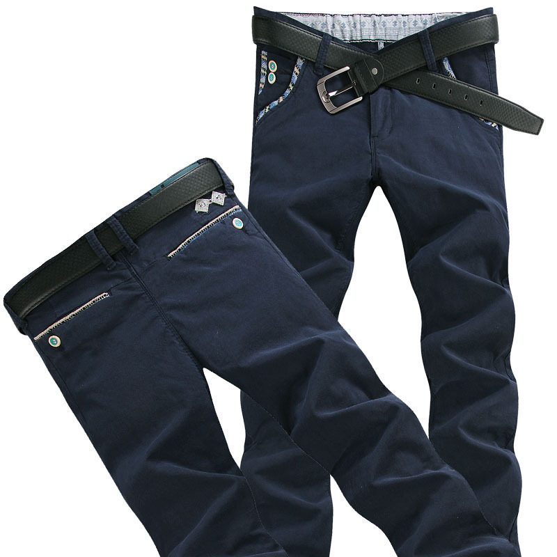 2016春季新款弹力修身休闲牛仔裤韩版小脚长裤潮青年