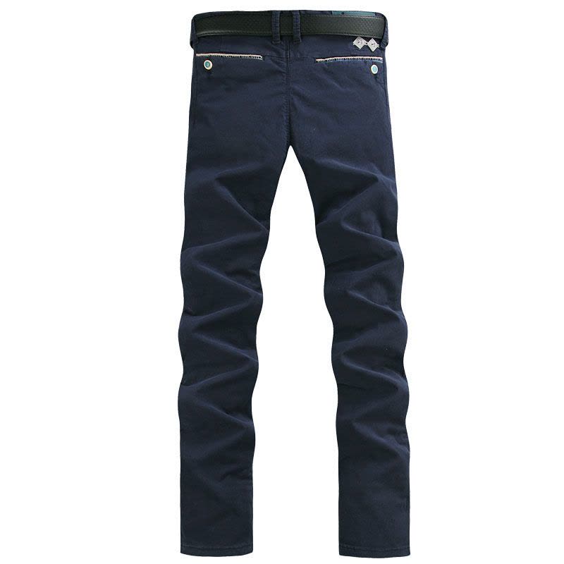 2016春季新款弹力修身休闲牛仔裤韩版小脚长裤潮青年图片