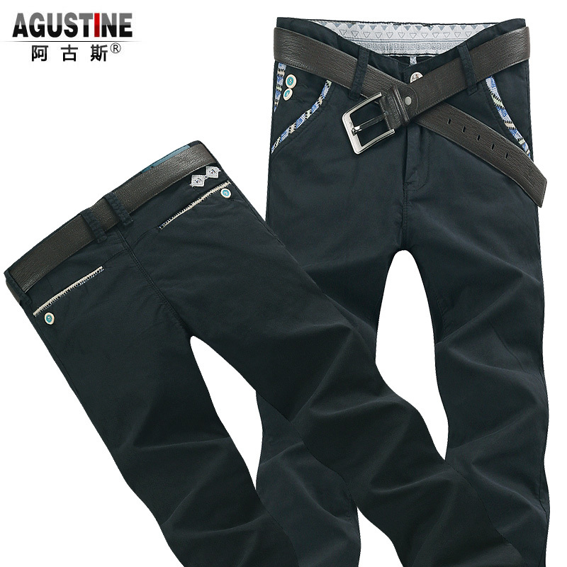 2016春季新款弹力修身休闲牛仔裤韩版小脚长裤潮青年