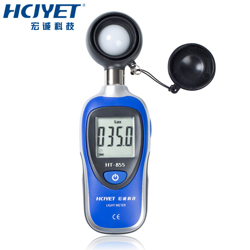 宏诚科技(HCJYET) 迷你型照度计 照度表 测光仪 光度计HT-855