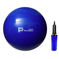 普罗 瑜伽球瑞士球健身球大球马球孕妇球减肥球 瘦肚子塑形减肥 55/65cm 赠打气筒