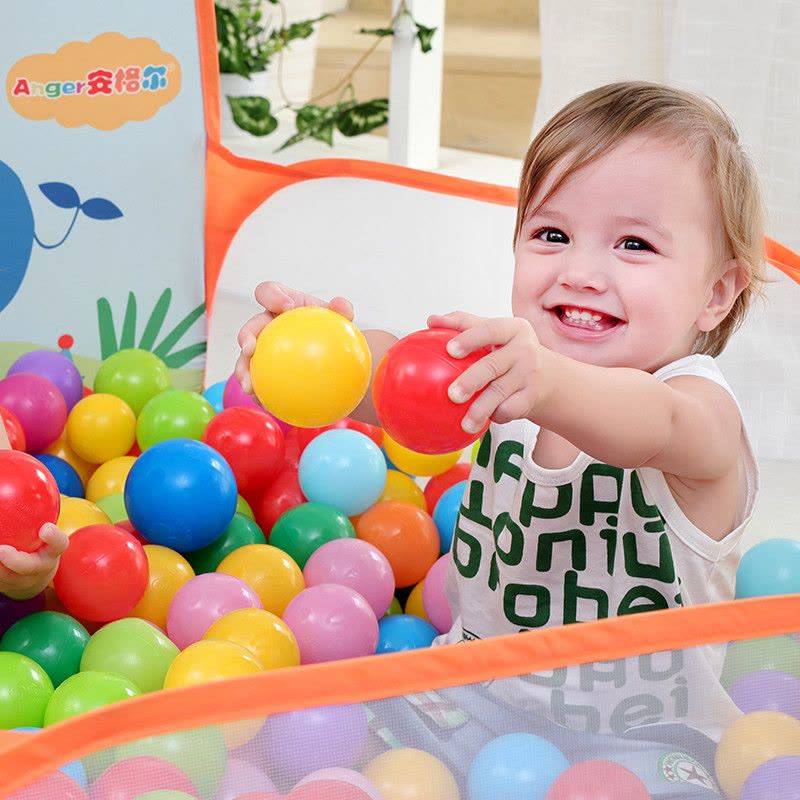婴儿宝宝波波球海洋球 加厚弹力彩色球儿童玩具球 戏水玩具 50个6.5cm海洋球图片