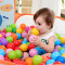 婴儿宝宝波波球海洋球 加厚弹力彩色球儿童玩具球 戏水玩具 100个6.5cm海洋球