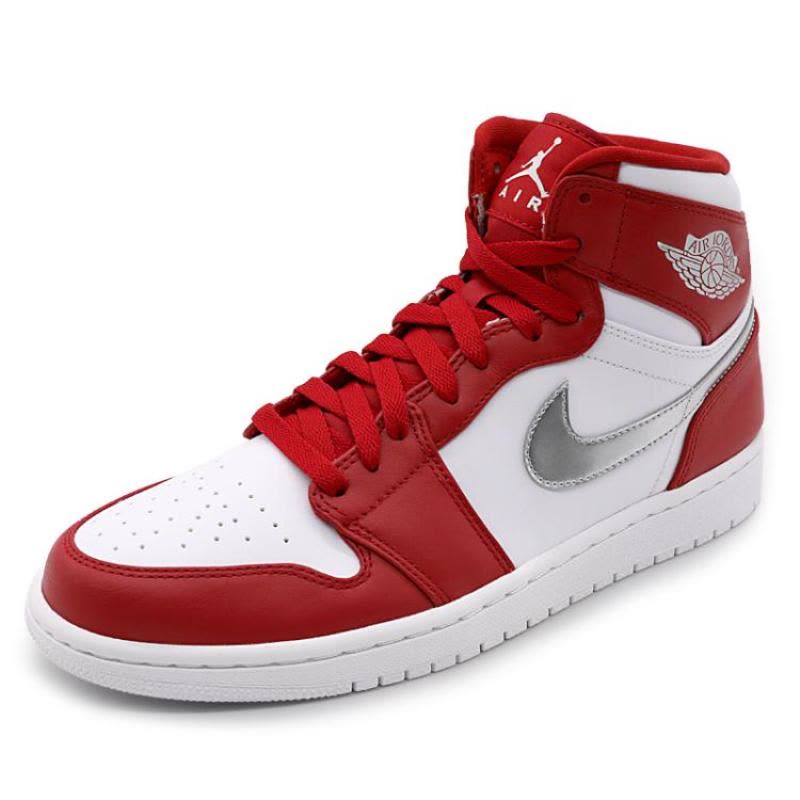 耐克男鞋Nike Air Jordan 1 AJ 乔1复刻黄蜂风蓝金球鞋332550 JS图片