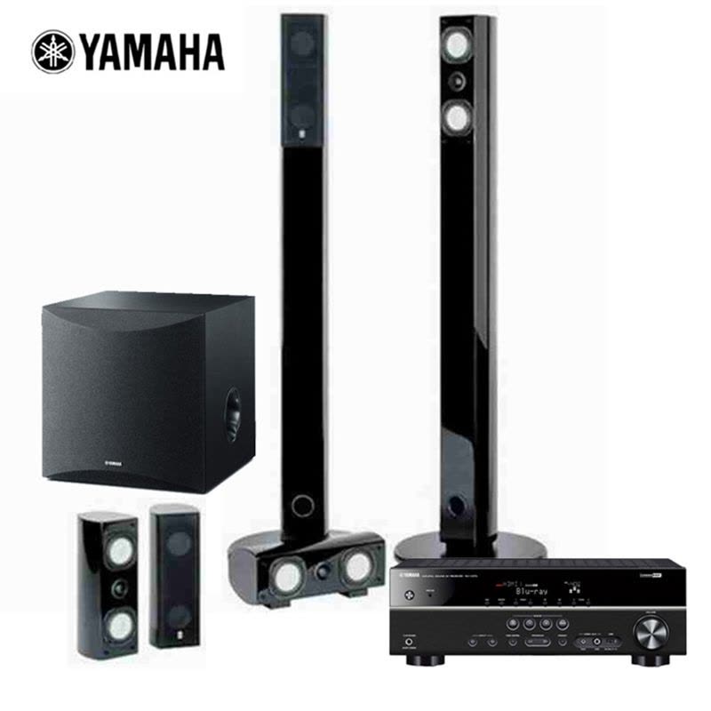 Yamaha/雅马哈 NS-AP7800+RX-V377+NS-SW050六件套家庭影院 音箱套装低音炮图片
