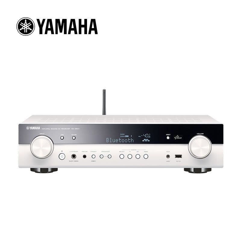进口Yamaha/雅马哈 RX-S601 数字5.1家庭影院功放 蓝牙WIFI APP 白色图片