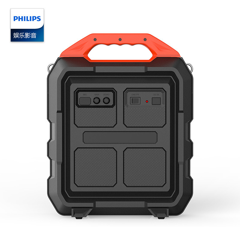 Philips/飞利浦 CN-SD70/93 广场舞音箱户外便携蓝牙手提移动音响橙色