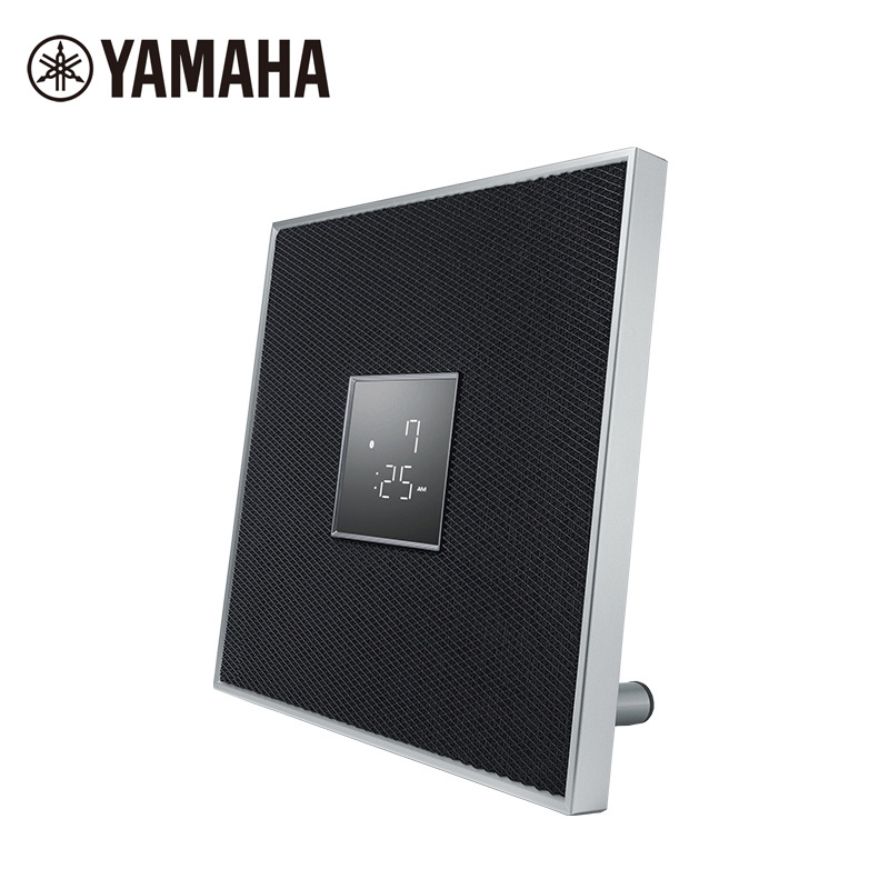 Yamaha/雅马哈 ISX-80 一体式 FM WIFI 闹铃桌面壁挂式音响紫色