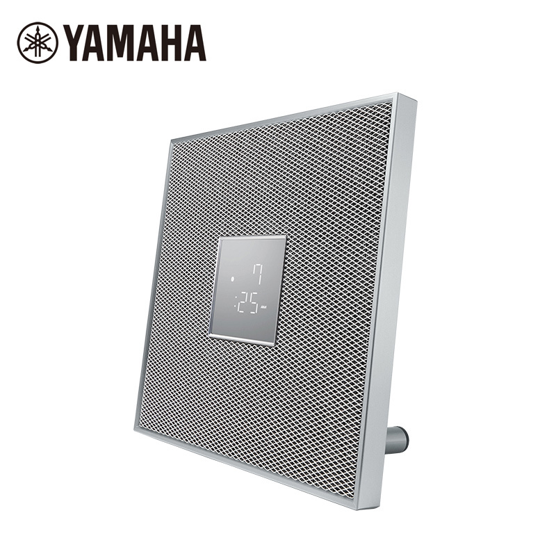 Yamaha/雅马哈 ISX-80 一体式 FM WIFI 闹铃桌面壁挂式音响紫色