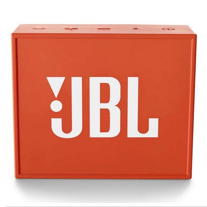 JBLGO音乐金砖迷你便携蓝牙音箱4.1HIFI户外通话无线音响桔色图片