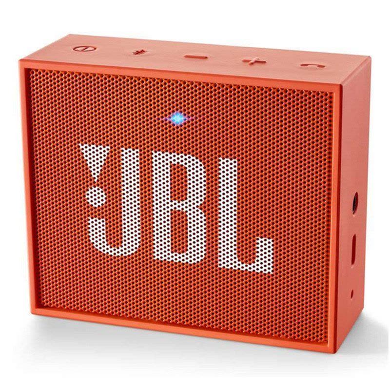JBLGO音乐金砖迷你便携蓝牙音箱4.1HIFI户外通话无线音响桔色图片