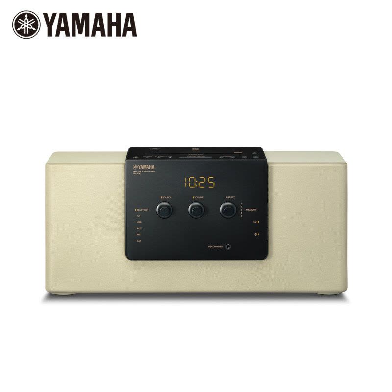 Yamaha/雅马哈 TSX-B141 蓝牙 NFC 时钟 FM CD播放 桌面音响黑色图片