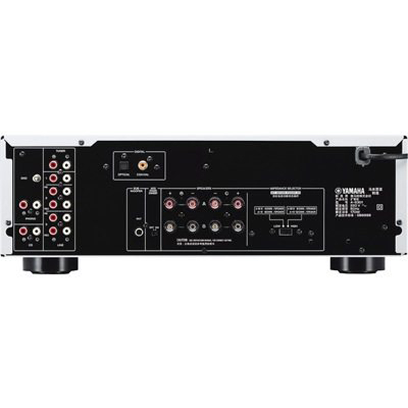 Yamaha/雅马哈 A-S301 Hi-Fi立体声功放机(2*60W)数字接口 银色