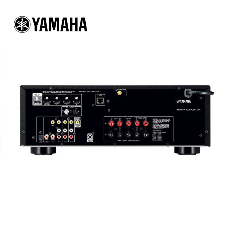 进口Yamaha/雅马哈 RX-V481 数字5.1家庭影院蓝牙功放 大功率APP 黑色