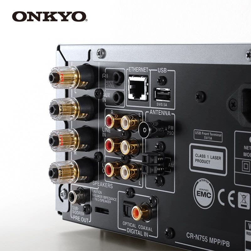 Onkyo/安桥 CS-N755 迷你音响HiFi组合音箱 支持蓝牙无线WIFI配件图片