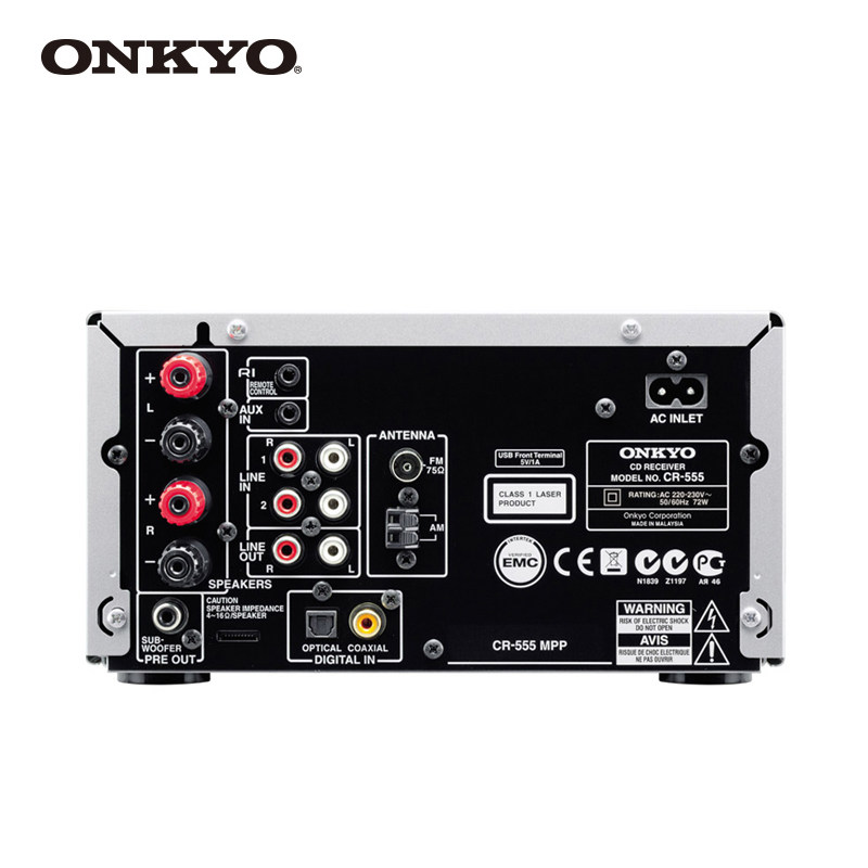 Onkyo/安桥 CS-555迷你音响组合hifi音响套装 纯CD播放器 进口机