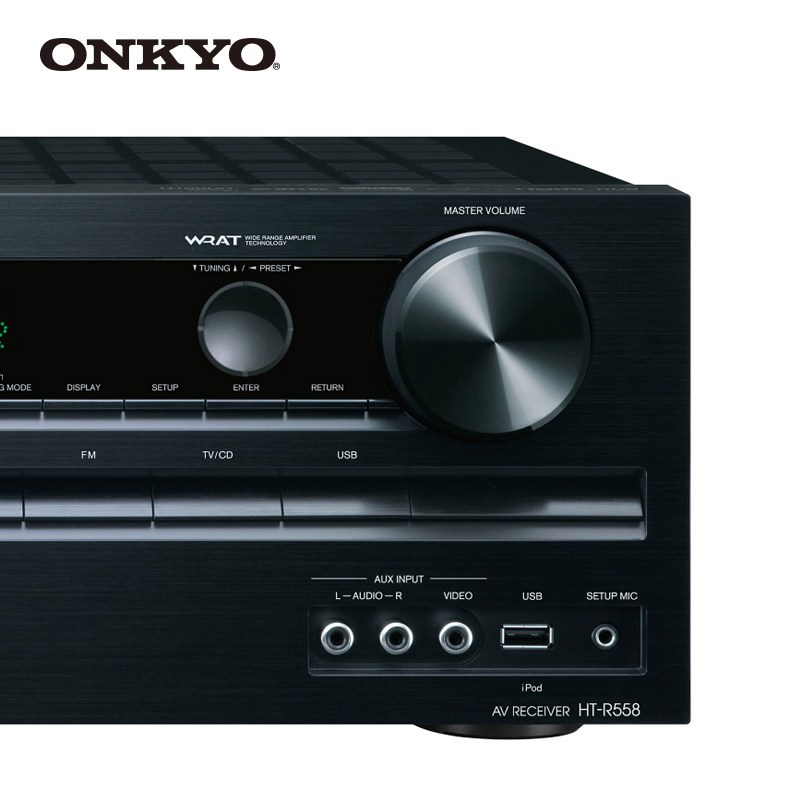 Onkyo/安桥 HT-R558 5.1声道环绕家庭影院接收机 全进口功放