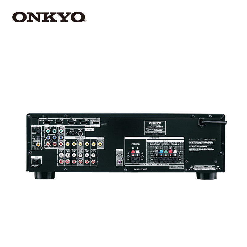 Onkyo/安桥 TX-SR313 家用家庭影院AV功放 经典功放