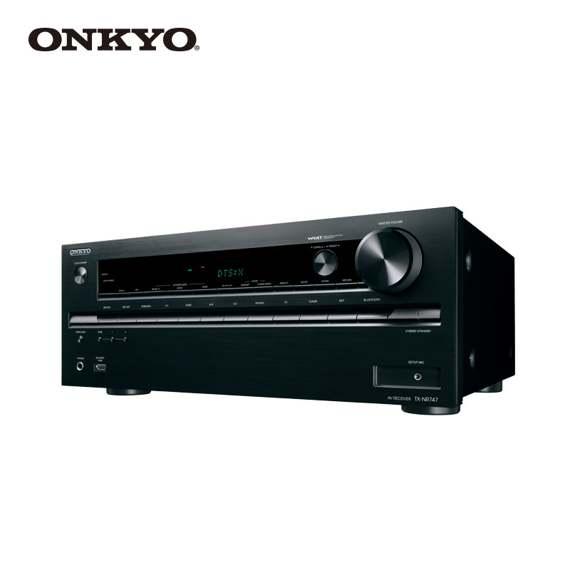 Onkyo/安桥 TX-NR 747 7.2杜比全景声家庭影院AV功放