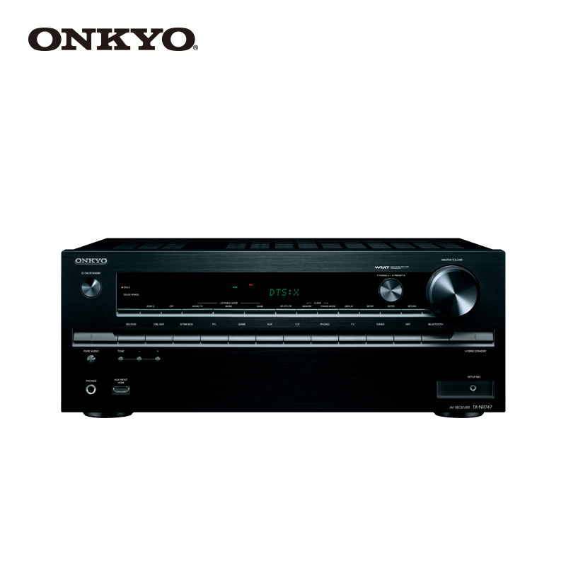 Onkyo/安桥 TX-NR 747 7.2杜比全景声家庭影院AV功放