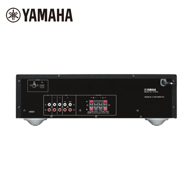 雅马哈(Yamaha) 高保真音箱功放 立体声合并式功率放大器 FM/蓝牙 R-S202 HIFI音乐功放