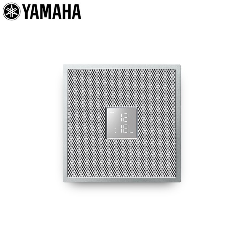 Yamaha/雅马哈 ISX-18 蓝牙wifi桌面音响 屏显时钟收音机台式音响白色