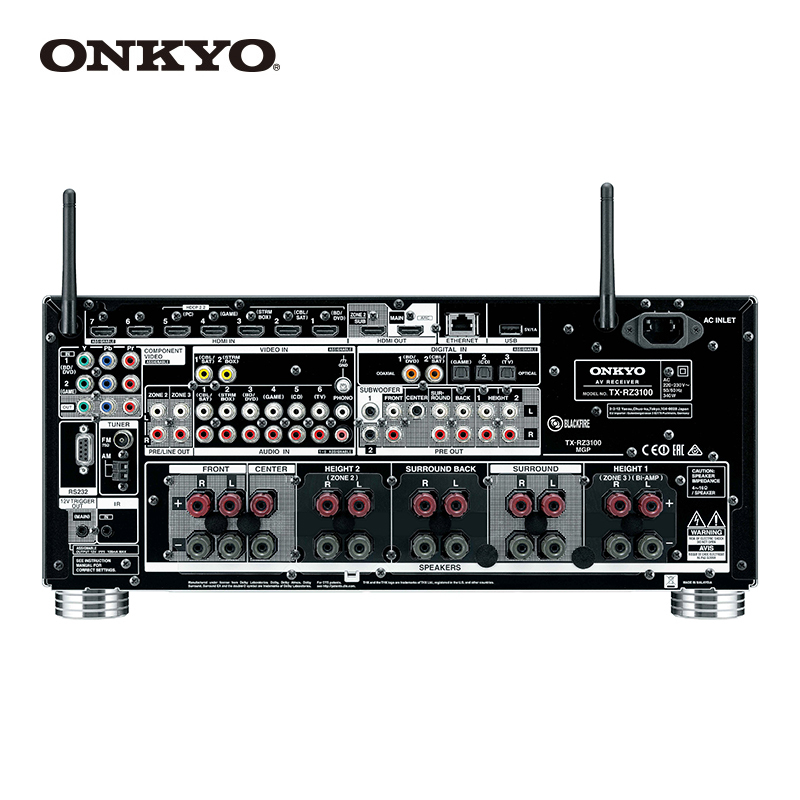 Onkyo/安桥 TX-RZ3100 全景声11.2声道THX认证 功放机