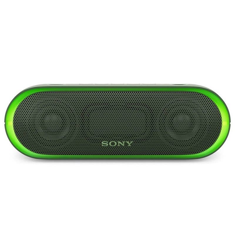 Sony/索尼 SRS-XB20无线蓝牙音箱防水桌面迷你音响便携式低音炮绿色图片