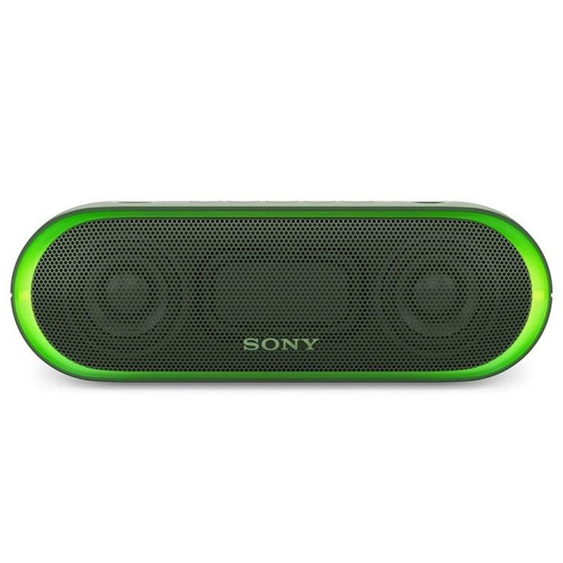 Sony/索尼 SRS-XB20无线蓝牙音箱防水桌面迷你音响便携式低音炮绿色图片