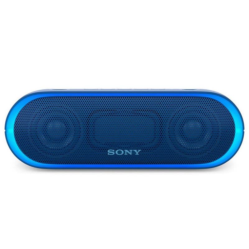 Sony/索尼 SRS-XB20无线蓝牙音箱防水桌面迷你音响便携式低音炮 黑色图片