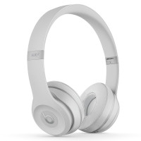 Beats Solo3 Wiireless 头戴式 蓝牙无线耳机 手机耳机 哑光银
