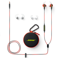 博士/BOSE SoundSport 耳塞式运动耳机防汗水入耳式有线耳机 MFI红色