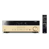 Yamaha/雅马哈 RX-V377 5.1AV家用功放机大功率4K数字家庭影院 金色