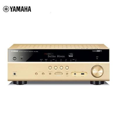 Yamaha/雅马哈 RX-V583无线蓝牙WIFI功放AV家用7.2声道3D/4K高清全景声家庭影院解码器 金色