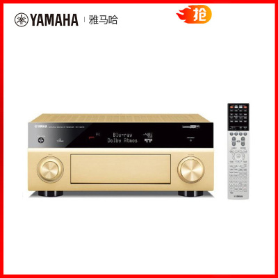 Yamaha/雅马哈 RX-V2079 全景声9.2家庭影院功放 进口HIFI 金色