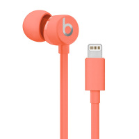 Beats urBeats3 入耳式线控耳机 重低音HiFi耳麦 Lightning苹果接口 珊瑚色