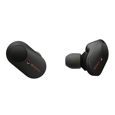 Sony/索尼 WF-1000XM3 真无线蓝牙主动降噪耳机入耳式运动降噪豆 黑色