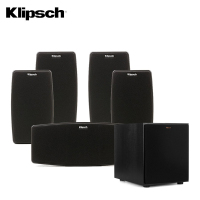 杰士(Klipsch) Quintet V Q5五件套+R-100SW低音炮 家庭影院组合套装 卫星迷你音箱