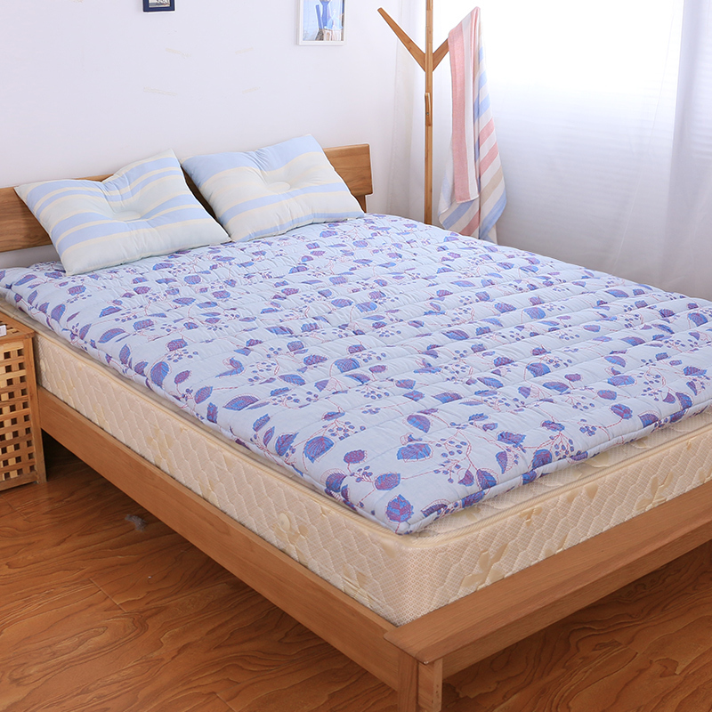 俏居日式懒人榻榻米床垫 1.8m床双人学生床褥垫 加厚地铺透气防螨