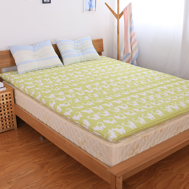 俏居日式懒人榻榻米床垫 1.8m床双人学生床褥垫 加厚地铺透气防螨