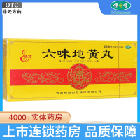 6盒1个疗程]腾药 六味地黄丸(大蜜丸) 10丸*6盒 滋阴补肾 头晕耳鸣 腰膝酸软 骨蒸潮热 盗汗遗精