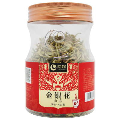 向辉 金银花 40g/瓶 山东金银花