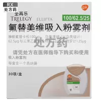 全再乐氟替美维吸入粉雾剂 100/62.5/25*30吸 英国