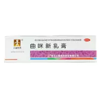 人福医药曲咪新乳膏10g/盒用于湿疹接触性皮炎脂溢性皮炎神经性皮炎体癣股癣以及手足癣等