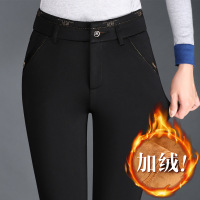 无畏衣2020新款女春装韩版修身显瘦打底裤女式外穿大码小脚休闲铅笔裤高腰长裤弹力裤子