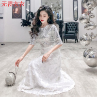 无畏衣衣晚礼服裙女2019时尚宴会高贵优雅名媛连衣裙气质仙气梦幻长裙
